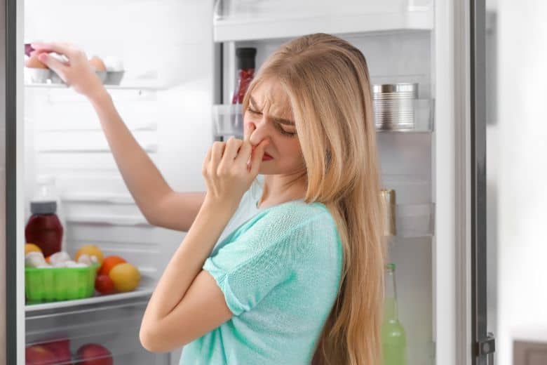 How to get onion smell out of fridge
