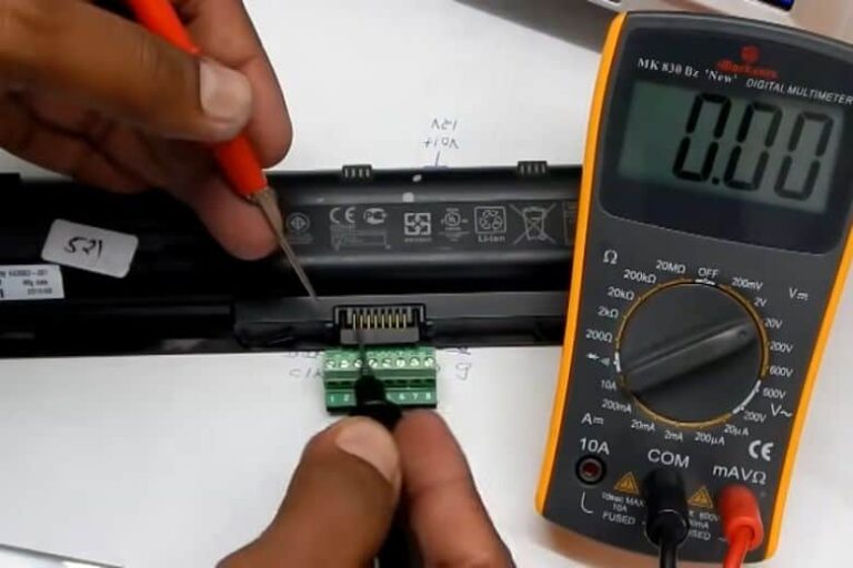 How to Test Laptop Battery with Multimeter- The Latest Process