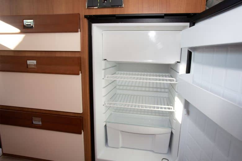 how to check ammonia level in rv fridge