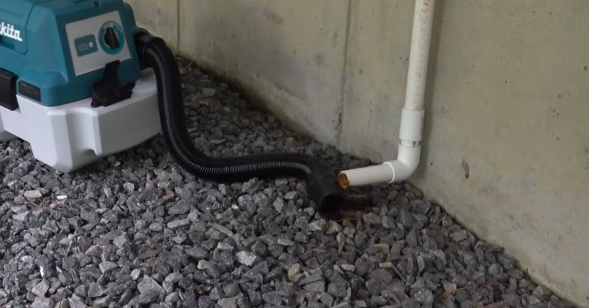 Why air conditioner drain line outside house dripping
